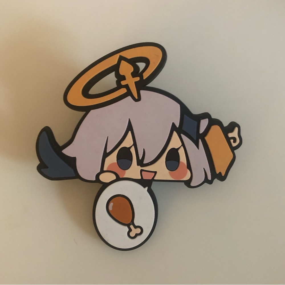Genshin Impact Paimon Rubber Pin/Clip
